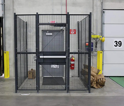 Hinged Door for Wire Security Room