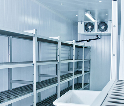 Develops cold storage evaporator that Limits the Rise in Cabin