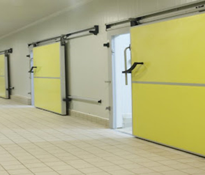 Manufactured insulated cold storage doors for hundreds of cold storage facilities 