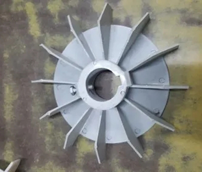 Electric motor fan