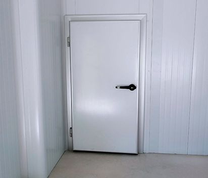 Cold storage swing doors are tailormade for indoor or outdoor temperature controlled environments