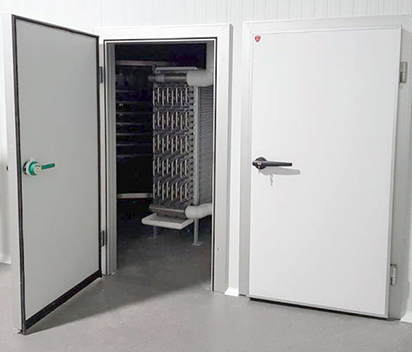 Durable and efficient cold storage swing doors ideal for maintaining optimal temperatures