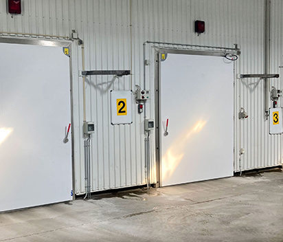 Cold storage swing doors are tailormade for temperature-controlled environments