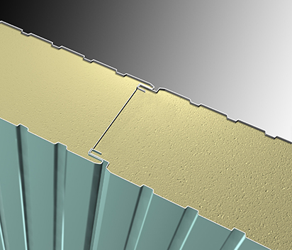 Composite Pir Insulated Sandwich Panel Cladding